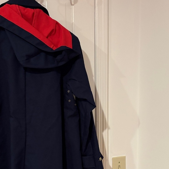 J. Crew Navy Jacket with Red Lining - Picture 7 of 7